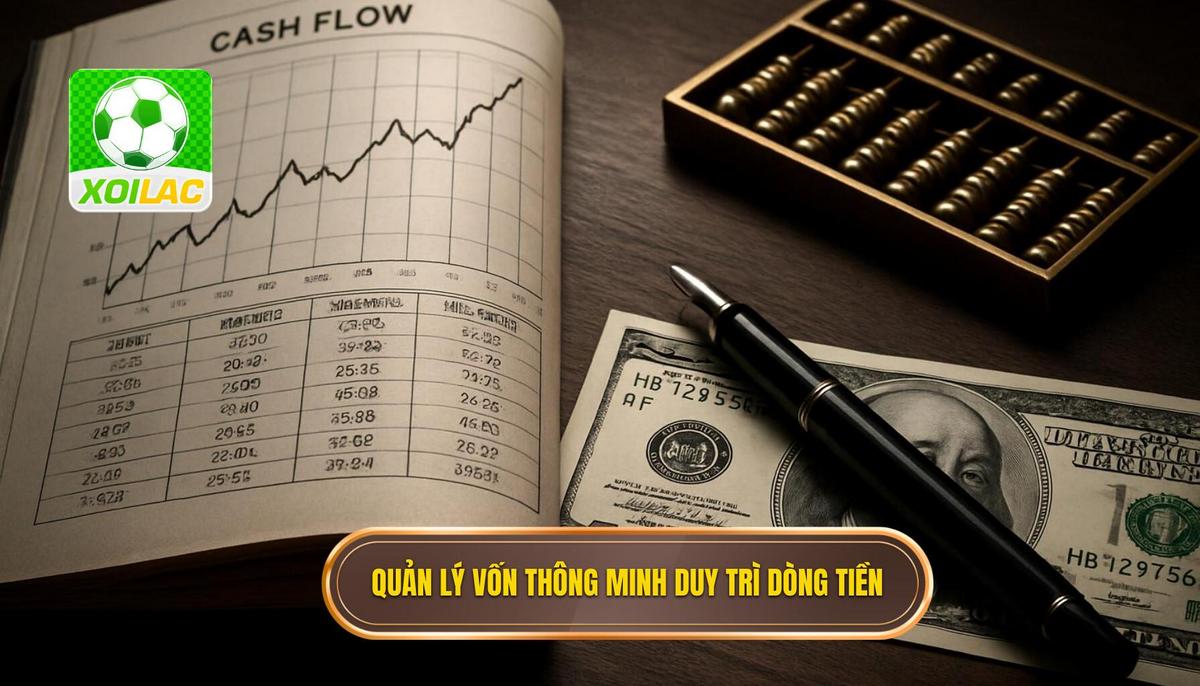 Chiến thuật quản lý vốn thông minh để duy trì dòng tiền bền vững