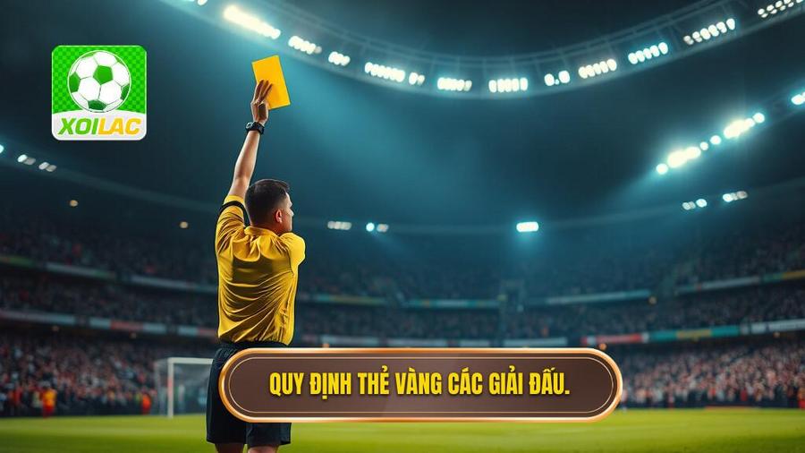 3. Quy định thẻ vàng các giải đấu.