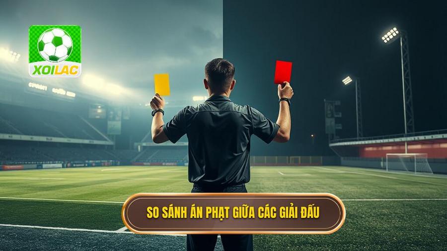 3. So sánh án phạt giữa các giải đấu