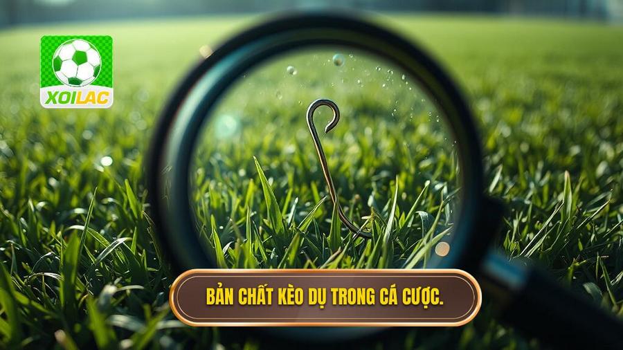 1. Hiểu đúng về bản chất của kèo dụ trong cá cược bóng đá