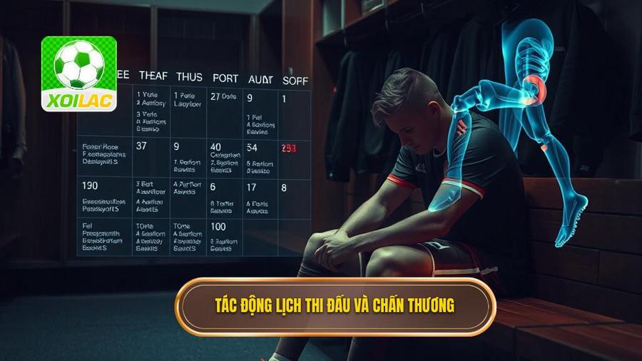 3. Phân tích chuyên sâu: Tác động của lịch thi đấu và chấn thương