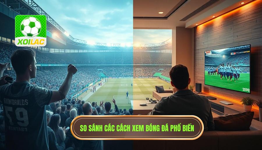 Xem bóng đá không giật lag: Giải mã công nghệ và bí quyết trải nghiệm mượt mà 3 So sánh các phương thức xem bóng đá phổ biến hiện nay
